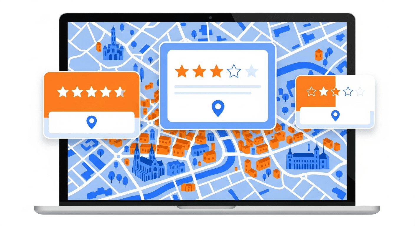 Pack local Google Maps pour un artisan à Bordeaux