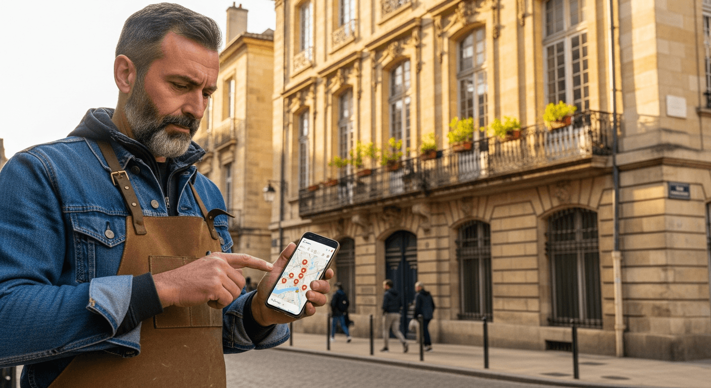 Référencement local à Bordeaux : guide pour artisans