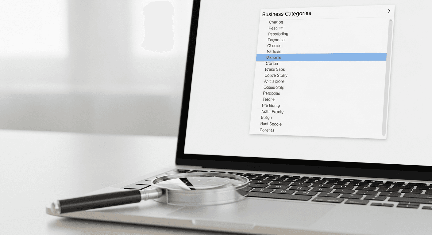 Catégories Google My Business : comment bien les choisir