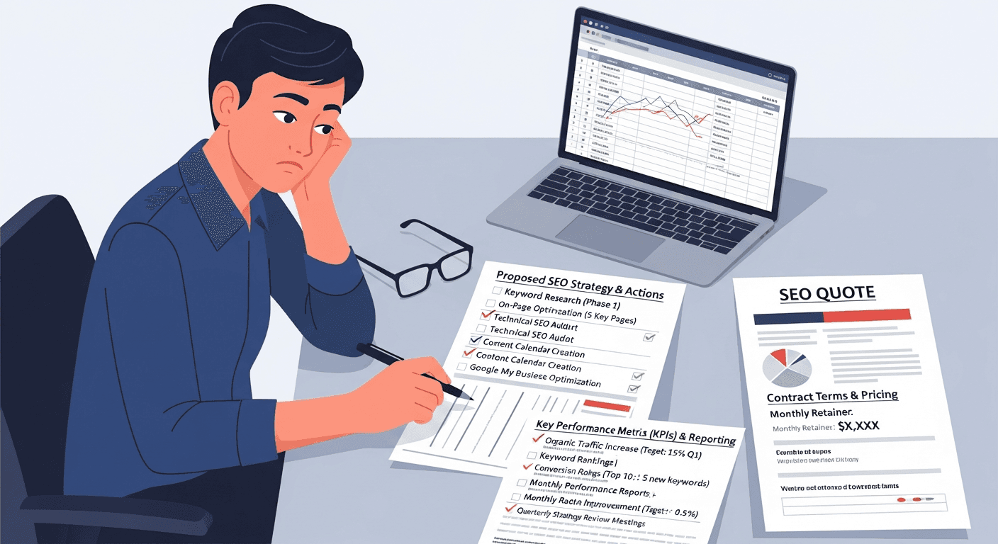 Comment évaluer un devis SEO local : checklist des points à vérifier avant de signer un contrat