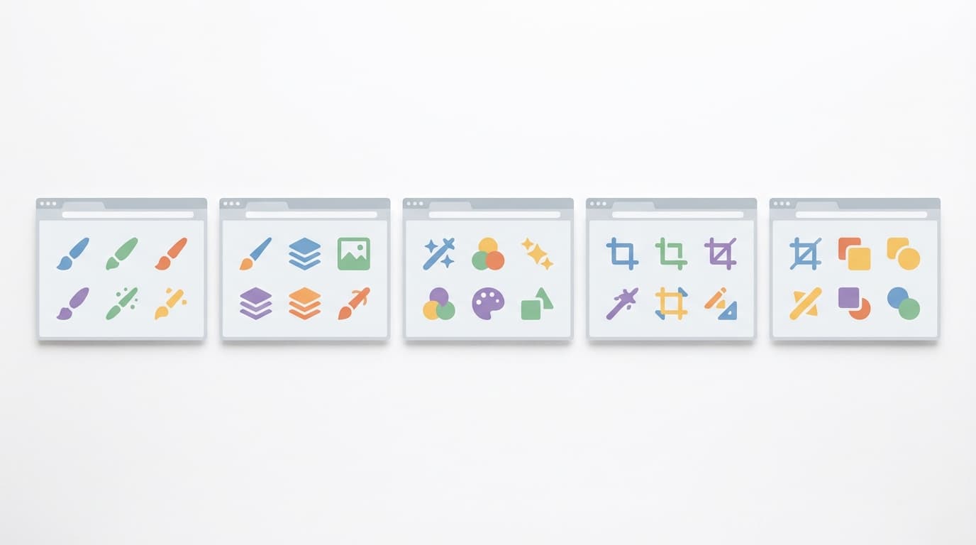 Interface d'un outil de redimensionnement d'image en ligne sur un écran d'ordinateur