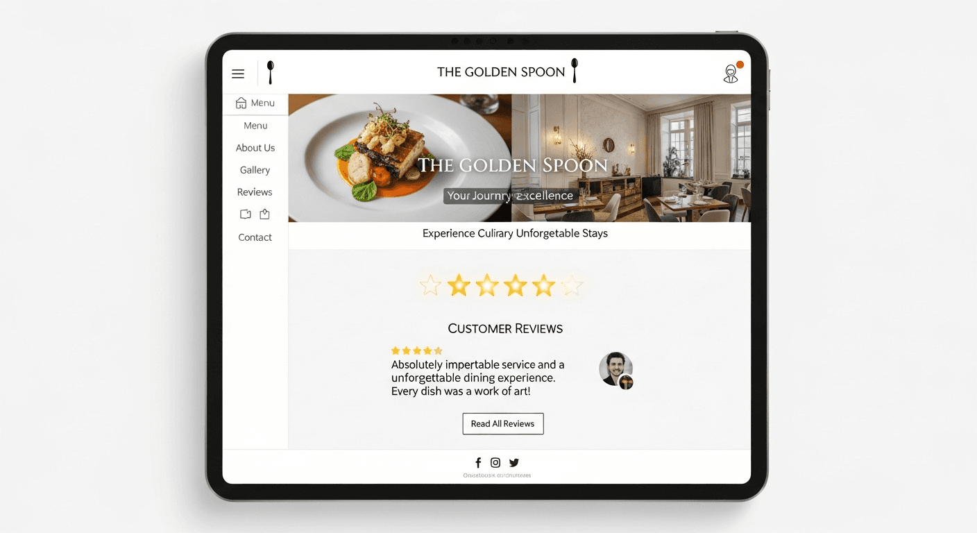 Fiche Google avec avis cinq étoiles illustrant l'impact des avis clients sur le référencement local